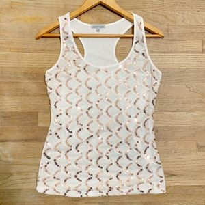 SOLD Charlotte Russe Sequins Top